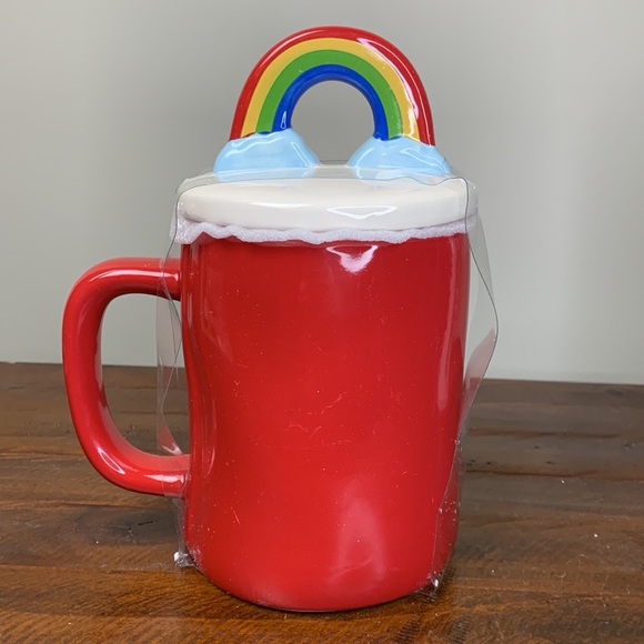 Rae Dunn “Love is Equal” with Rainbow Topper Mug - Picture 3 of 6
